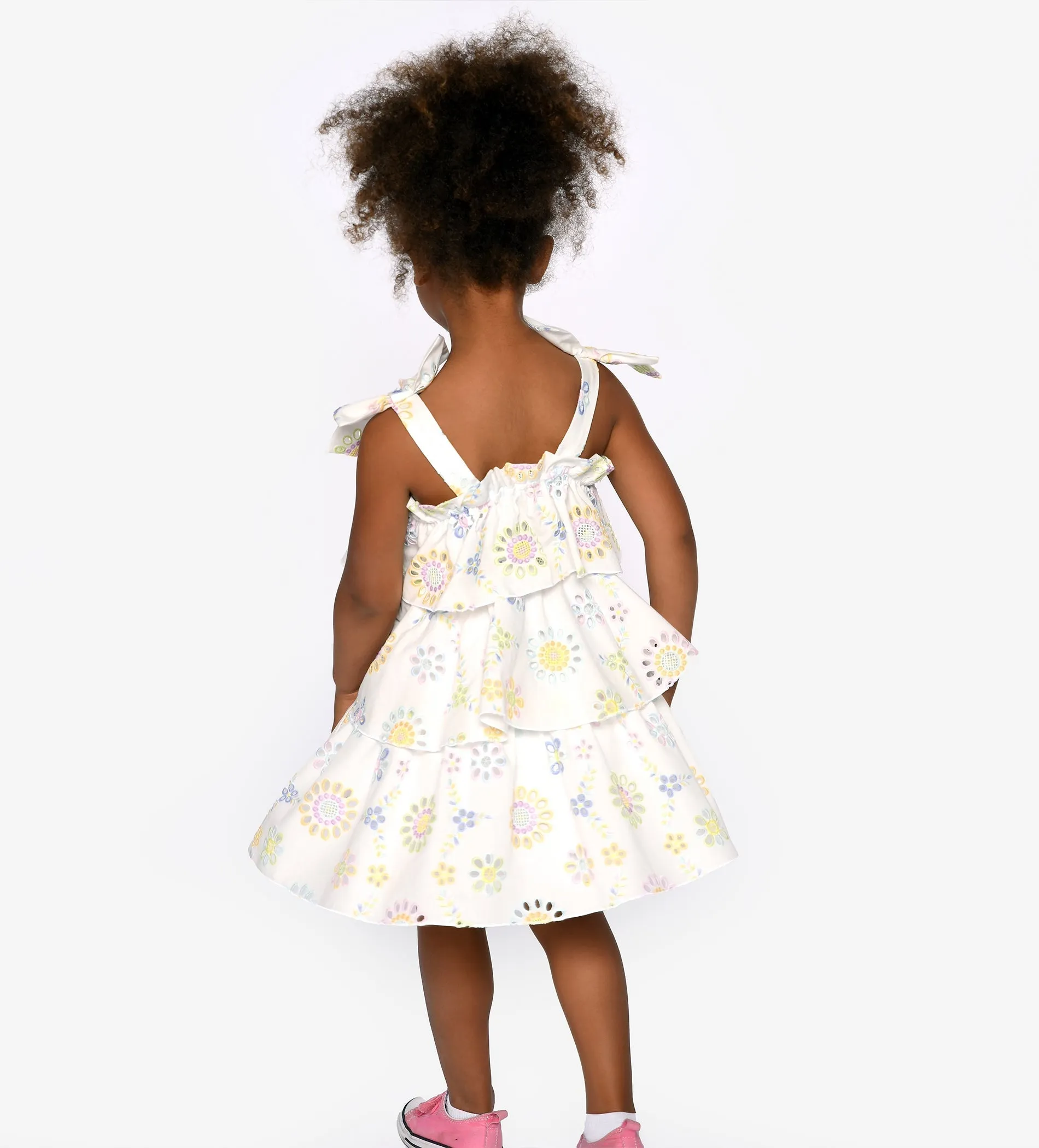 3 Tier Embroidered Dress