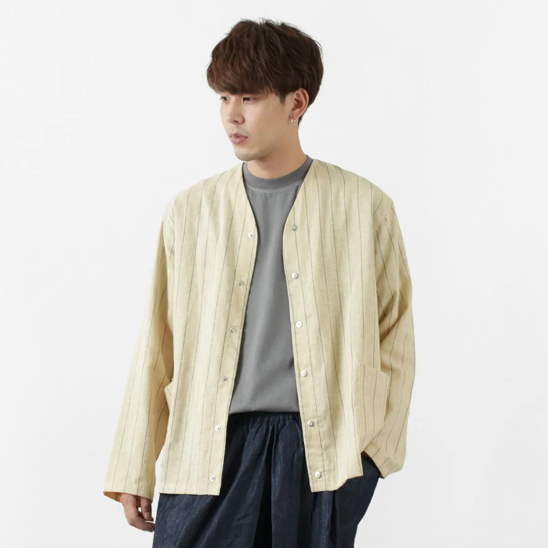 【30％OFF】ROCOCO（ロココ） リネンカーディガン