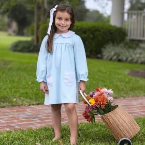 Abigail Dress- Light Blue