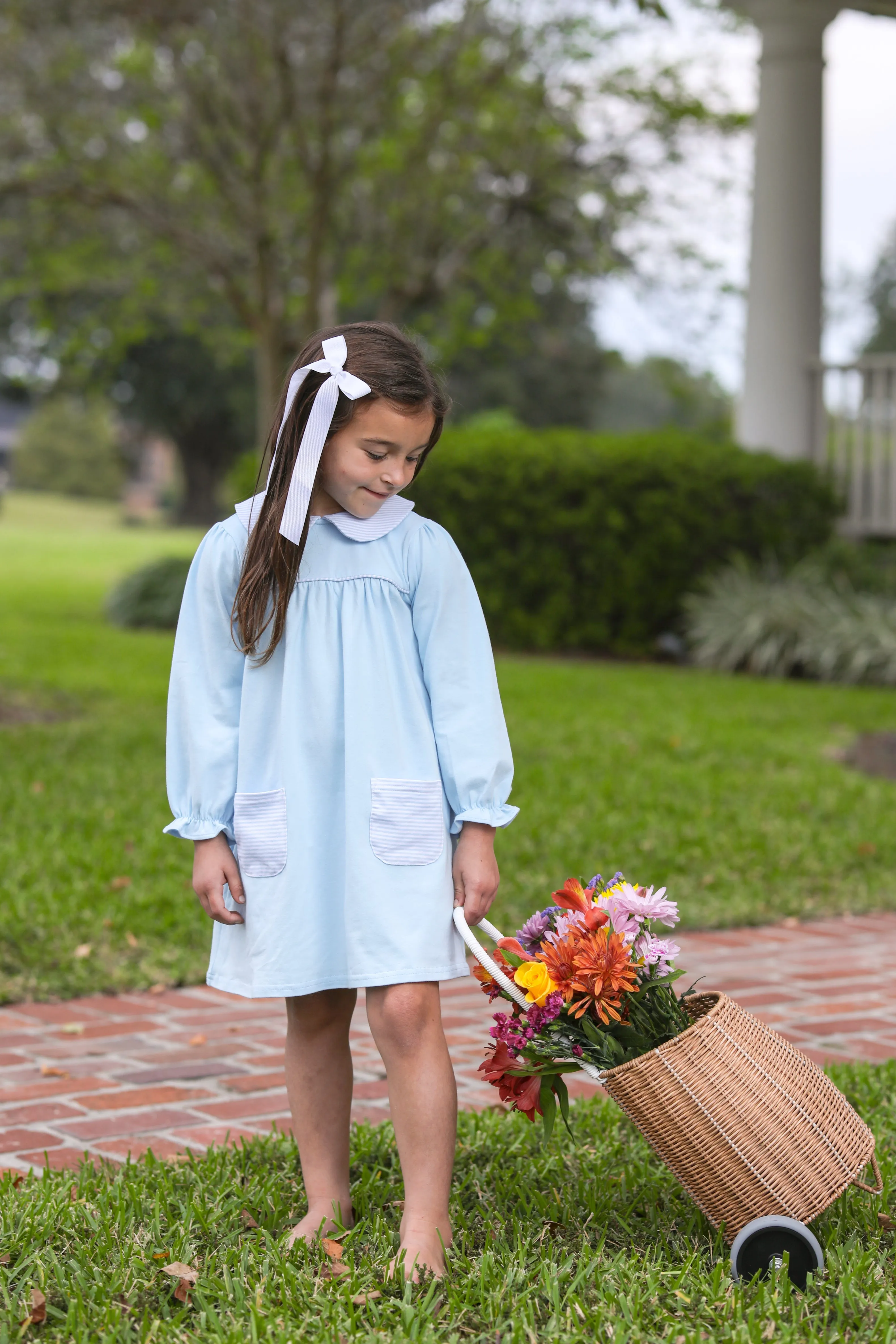 Abigail Dress- Light Blue