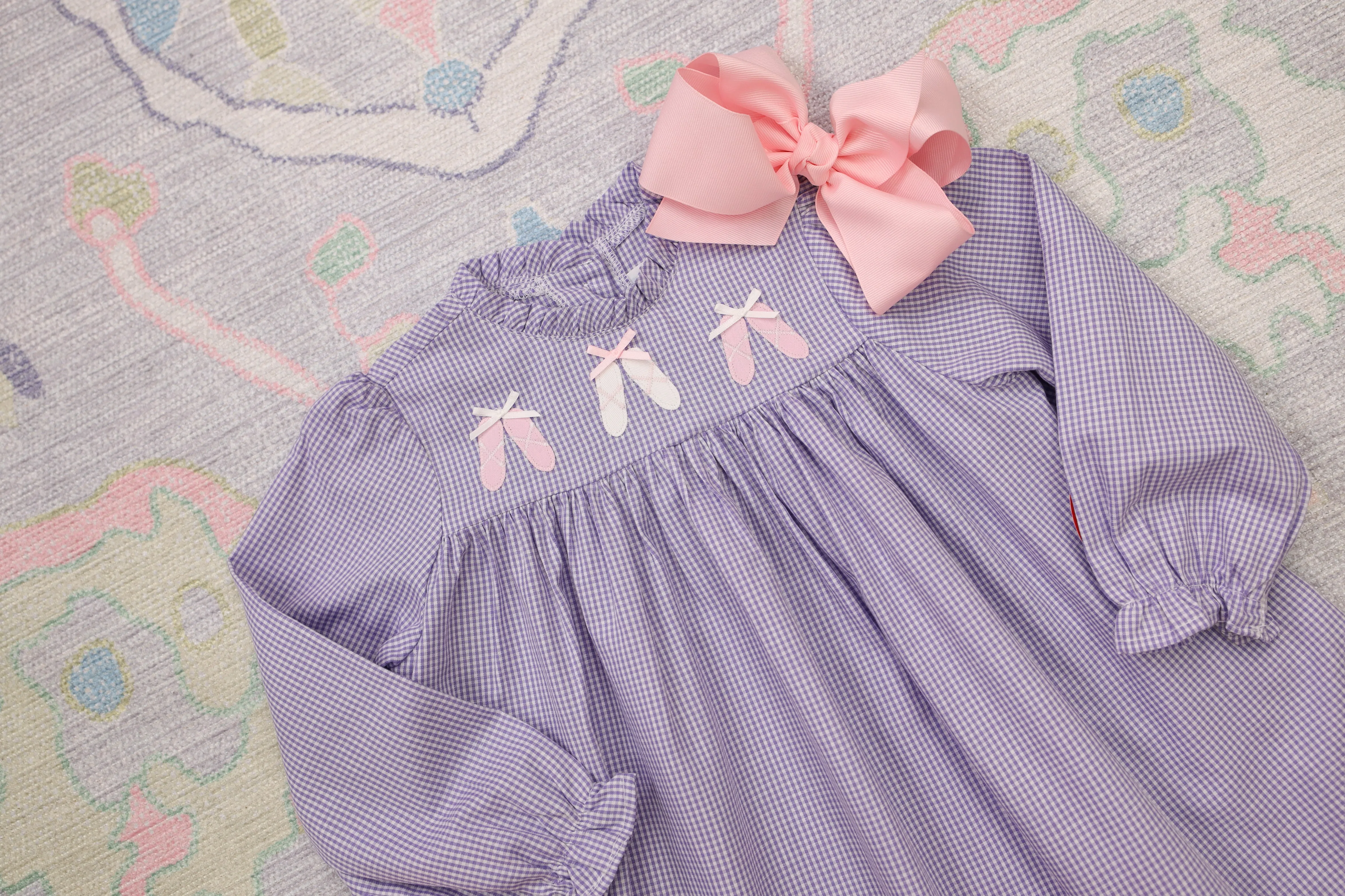 Ballet Trio Dress- Purple