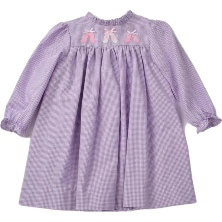 Ballet Trio Dress- Purple