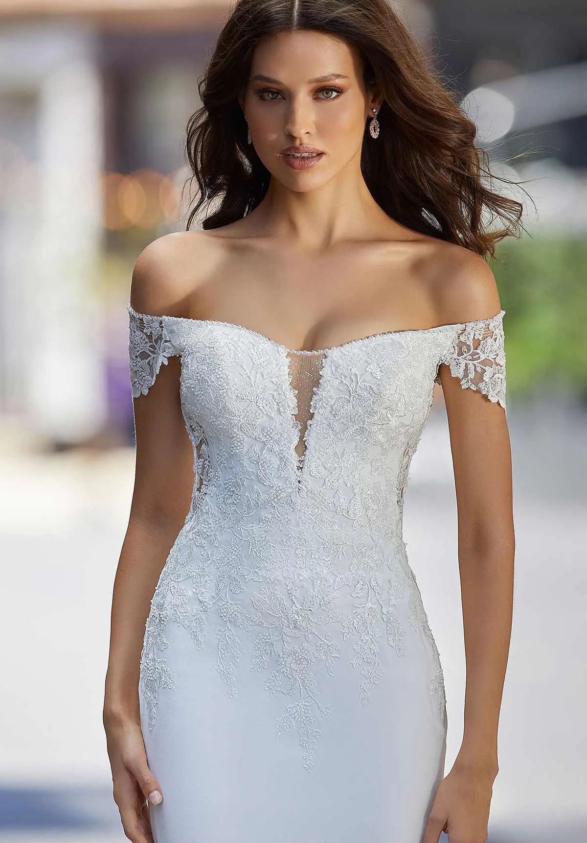 Blu - 4104 - Jewel - Cheron's Bridal, Wedding Gown