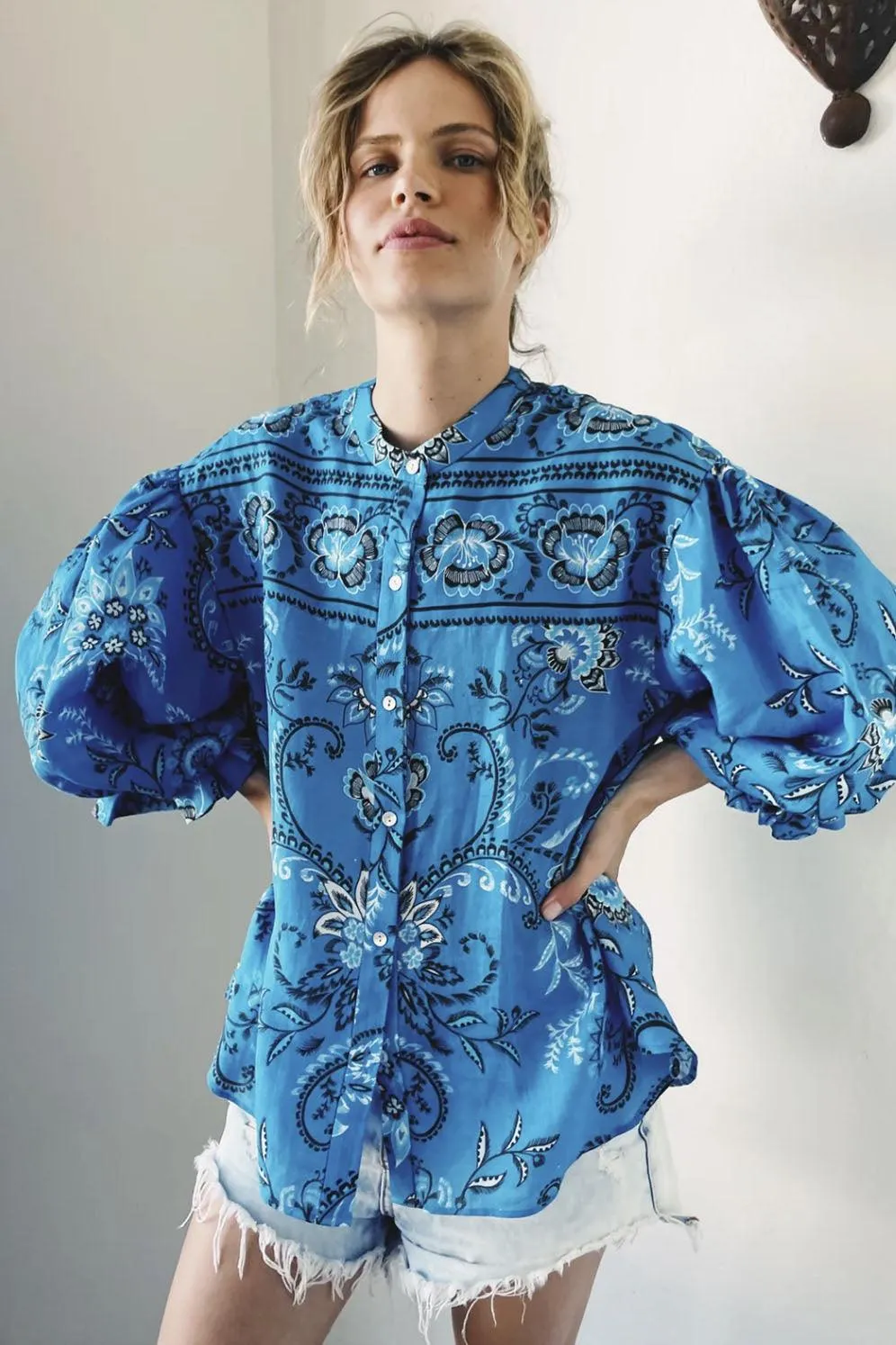 Blue Marlin Blouse