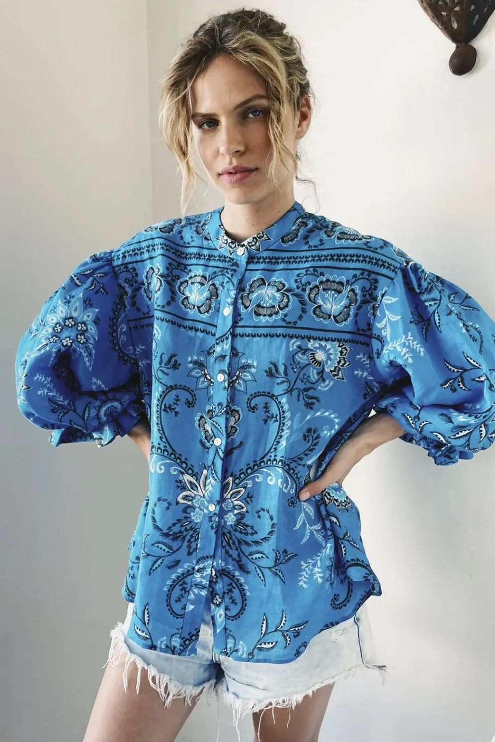 Blue Marlin Blouse