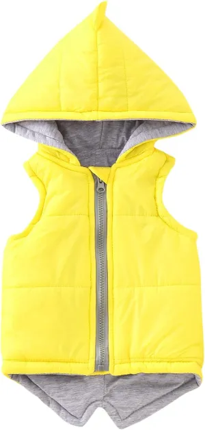 Boys Vest Kids Winter Coat Dinosaur Jacket Outerwear Girls Toddler Hooded Baby Boys Kids Winter down Jacket Boys