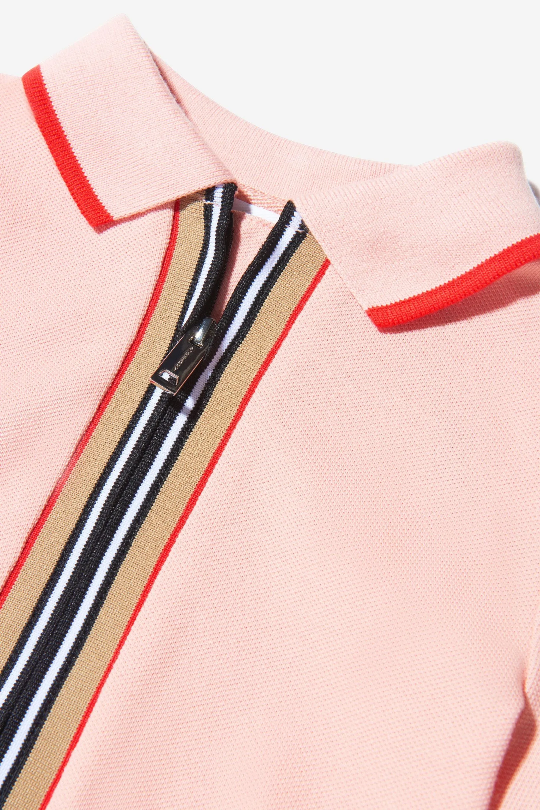 Burberry Girls Cotton Icon Stripe Dress
