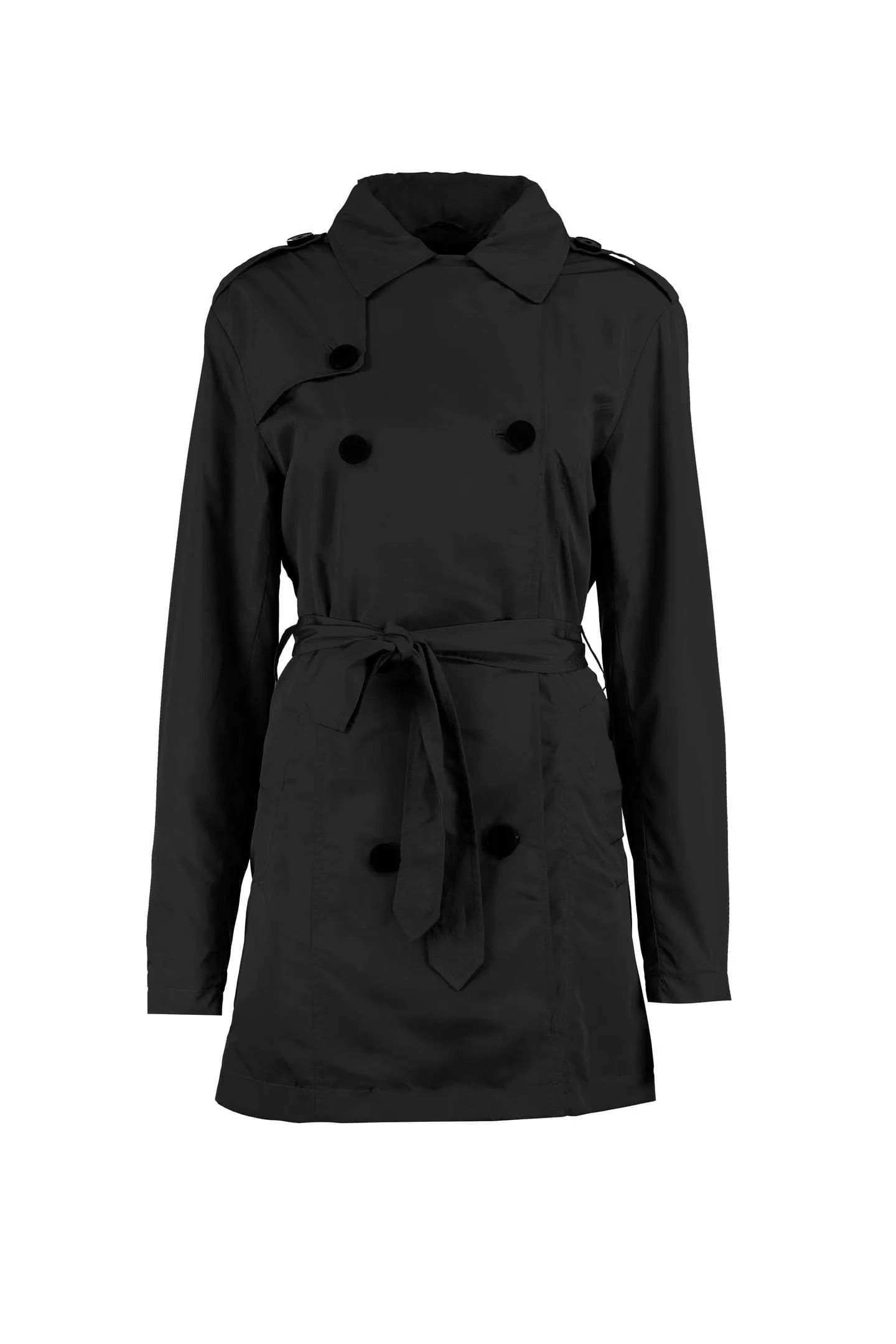 Casaco Trench Coat Nylon Wrinckle