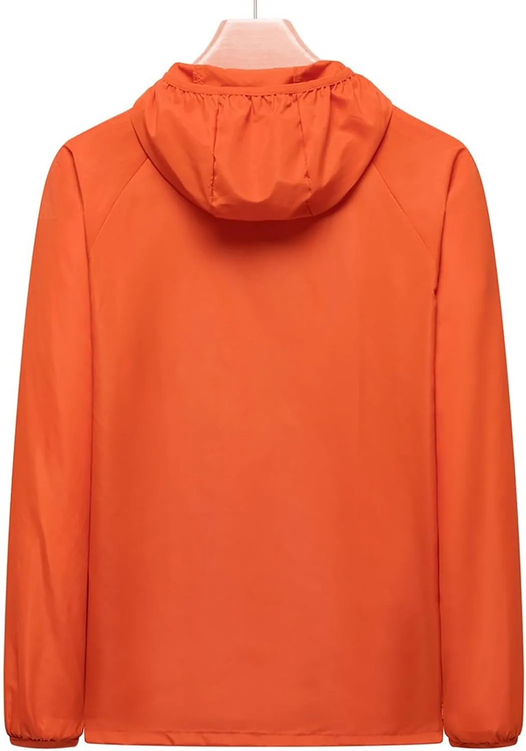 Lightweight Rain Jackets for Women Plain Waterproof Windbreaker Jacket Women Packable Raincoat Rain Coats with Hood