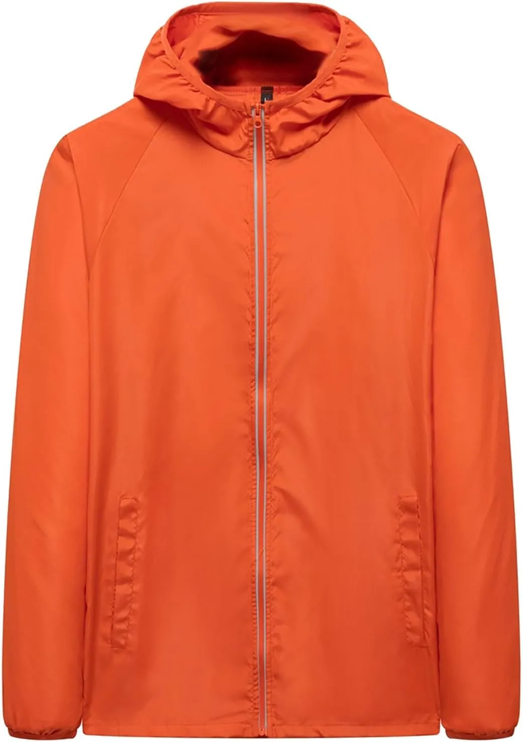 Lightweight Rain Jackets for Women Plain Waterproof Windbreaker Jacket Women Packable Raincoat Rain Coats with Hood
