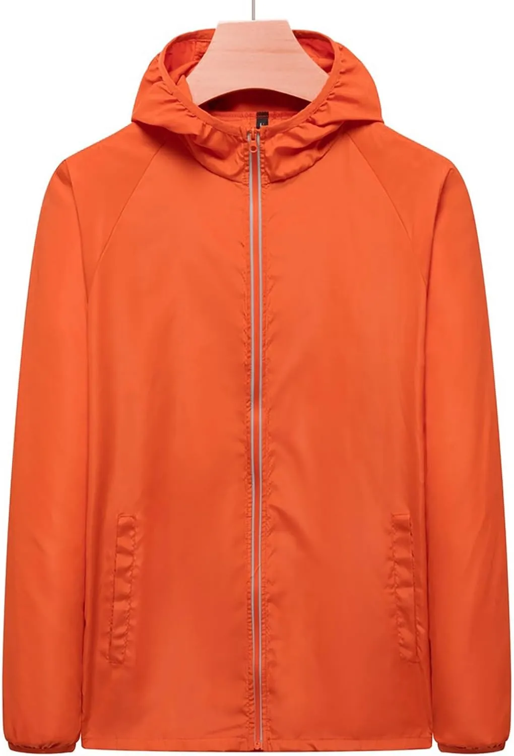 Lightweight Rain Jackets for Women Plain Waterproof Windbreaker Jacket Women Packable Raincoat Rain Coats with Hood