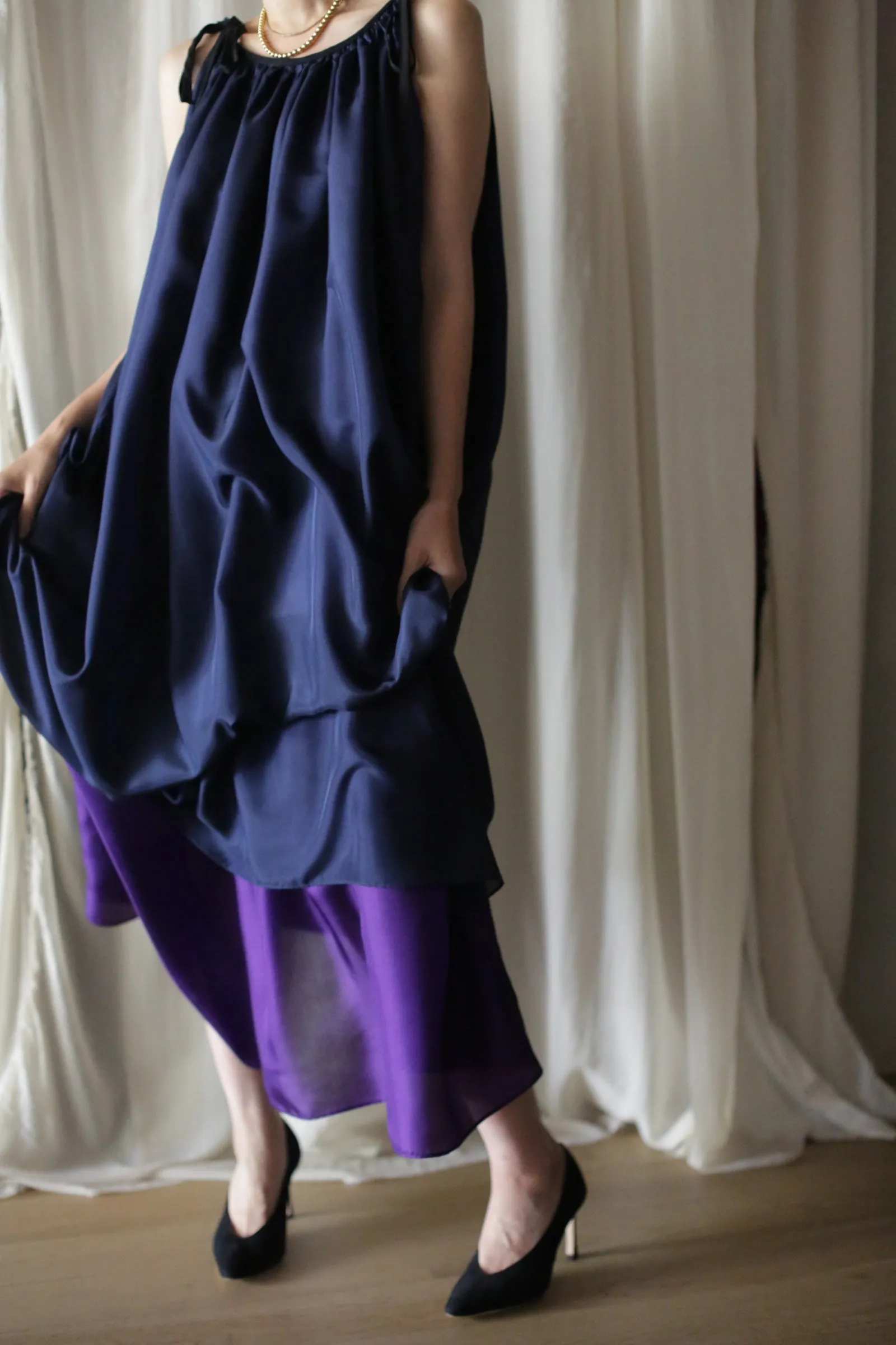 Parachute Dress Reversible