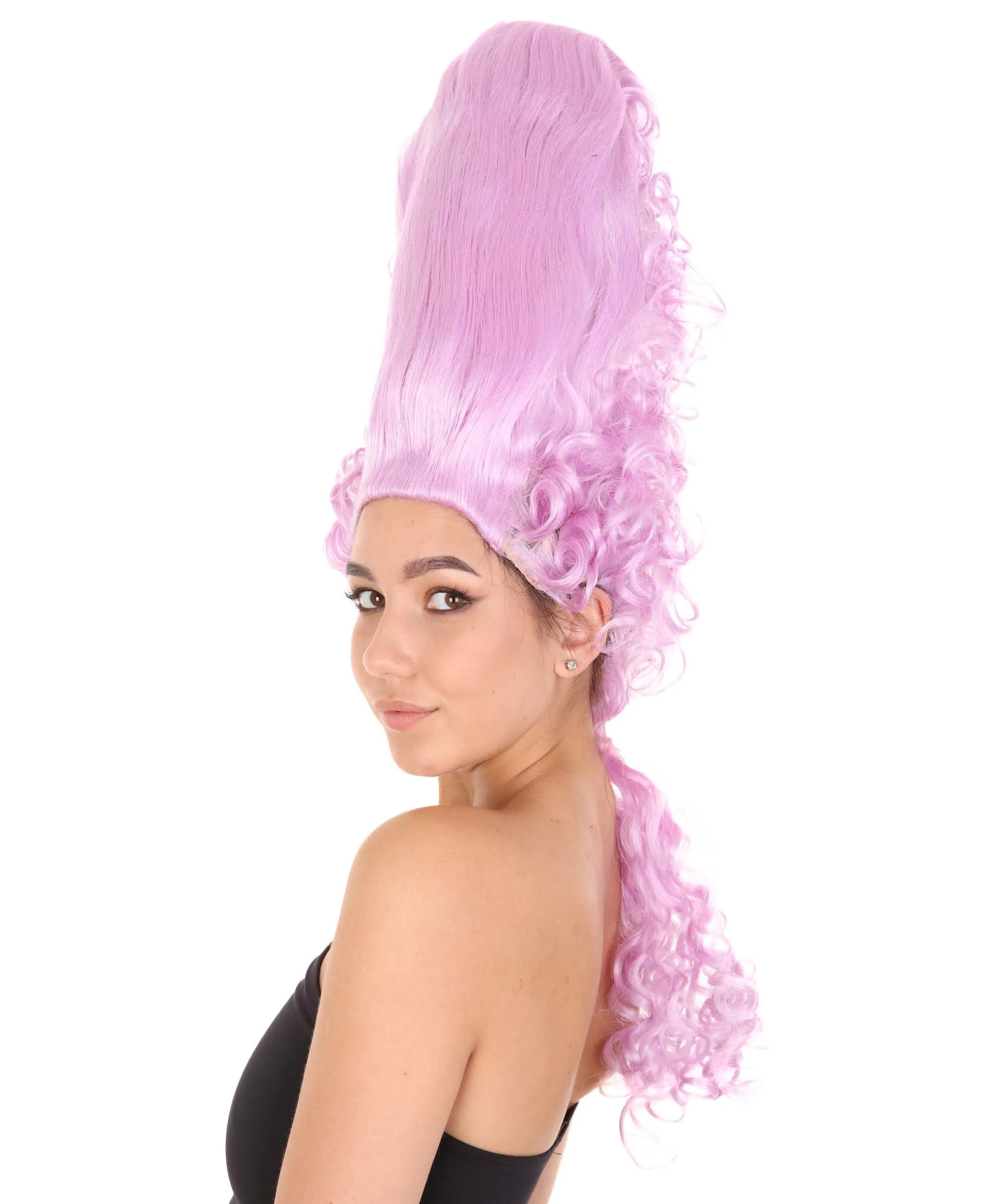 Rococo Royalty | Historical Era 17th 18th Century Updo Wig | Multiple Colors | Premium Halloween Wig