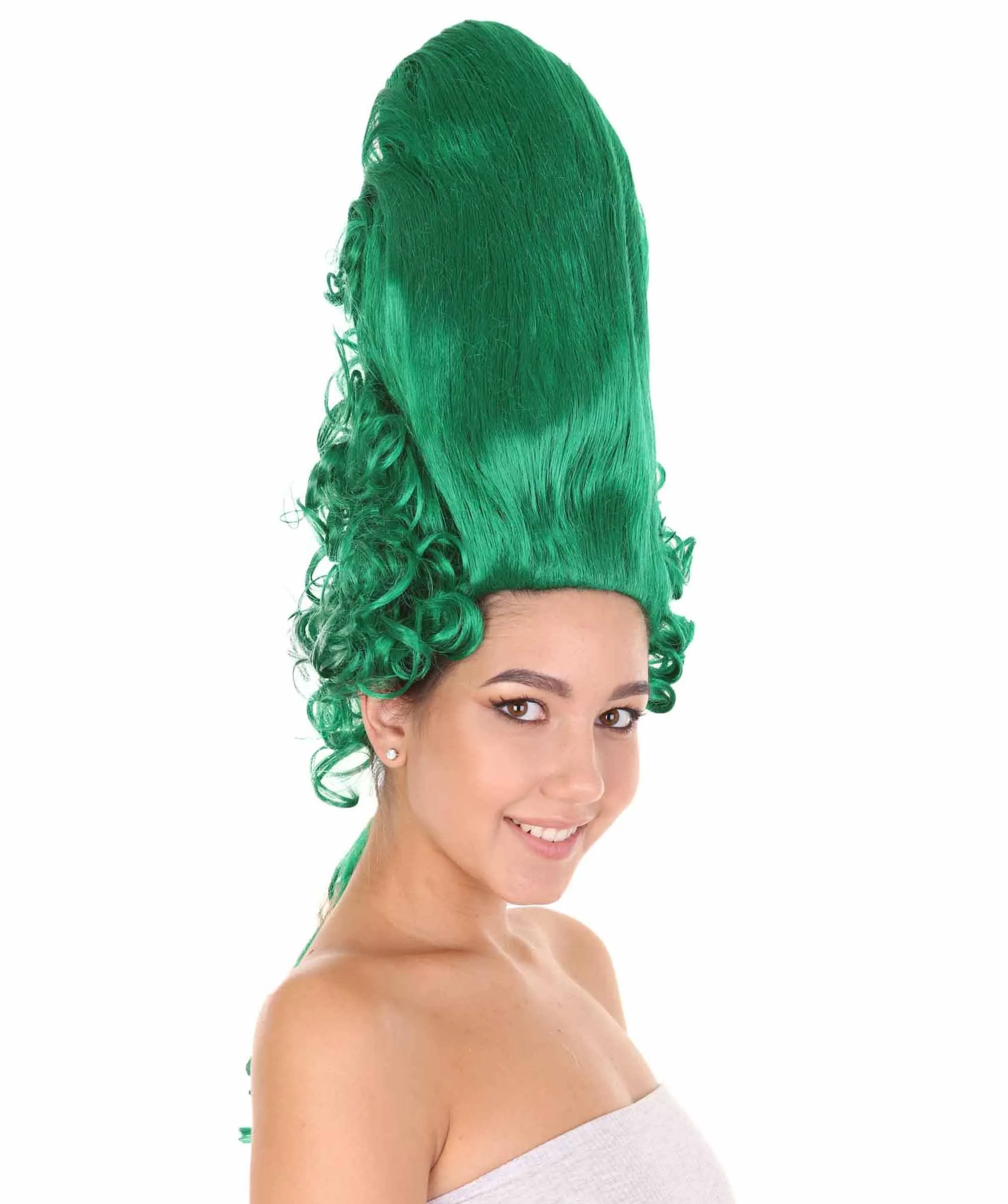 Rococo Royalty | Historical Era 17th 18th Century Updo Wig | Multiple Colors | Premium Halloween Wig