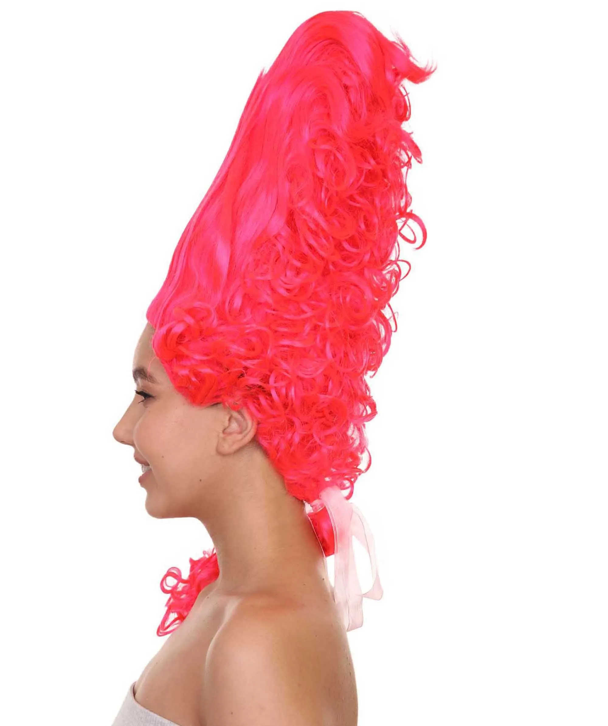 Rococo Royalty | Historical Era 17th 18th Century Updo Wig | Multiple Colors | Premium Halloween Wig