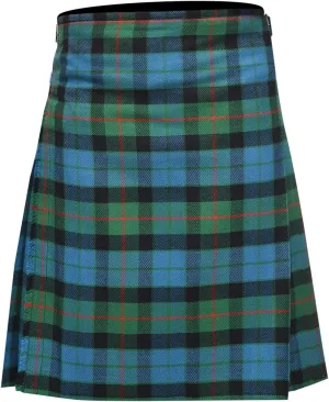 Scottish Men's 8 Yard Tartan Kilt, Highland Wedding Kilt