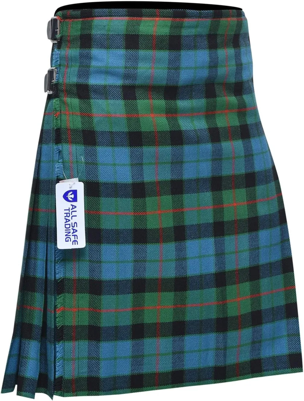 Scottish Men's 8 Yard Tartan Kilt, Highland Wedding Kilt