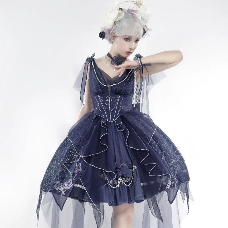The Mirror of Thorn ~ Classic Lolita JSK Dress for Wedding by YLF