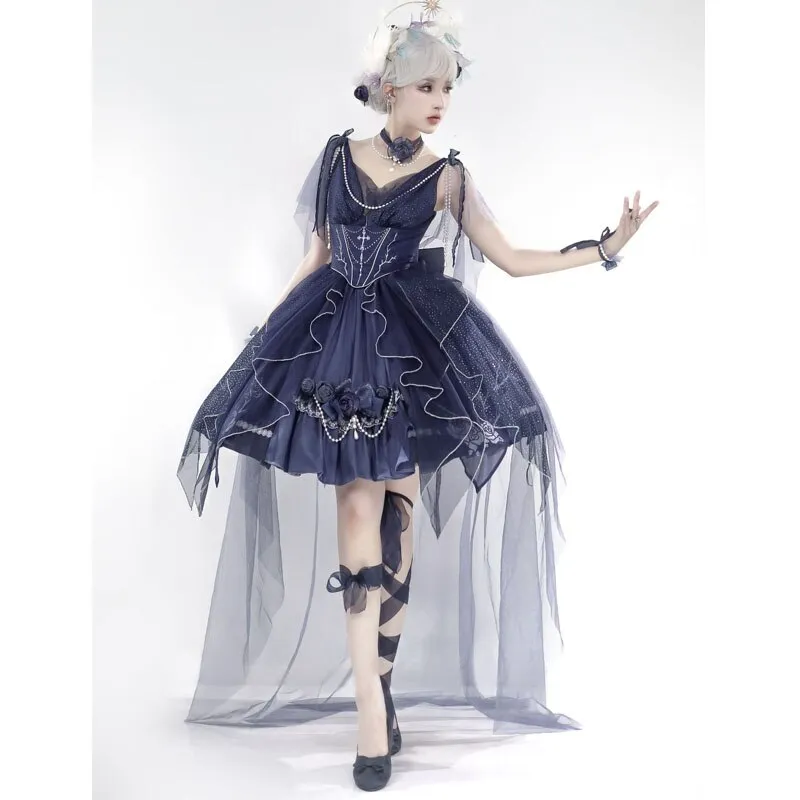 The Mirror of Thorn ~ Classic Lolita JSK Dress for Wedding by YLF