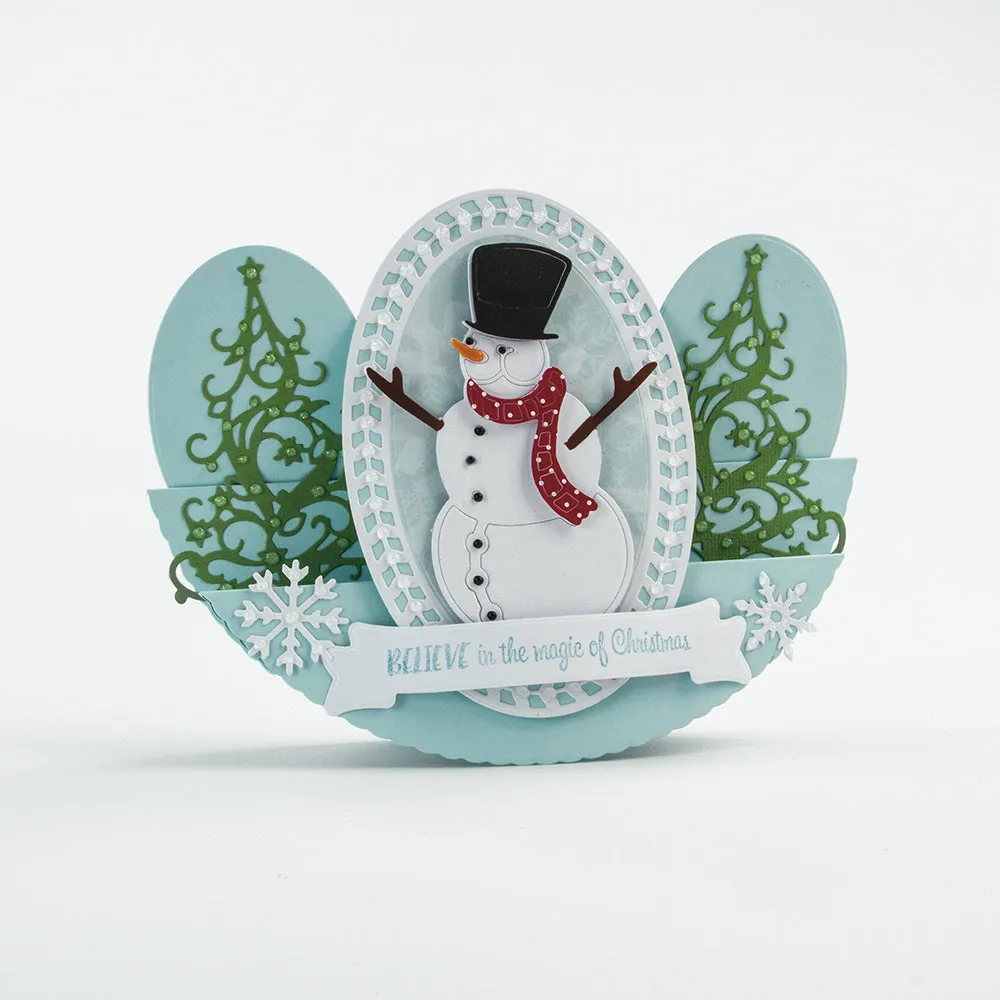 Tonic Studios Rococo Christmas Die Joyful Snowman*