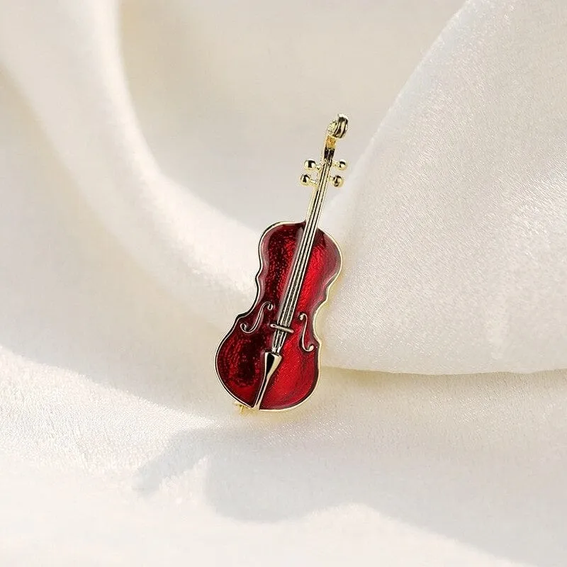 Violin Pin/Brooch