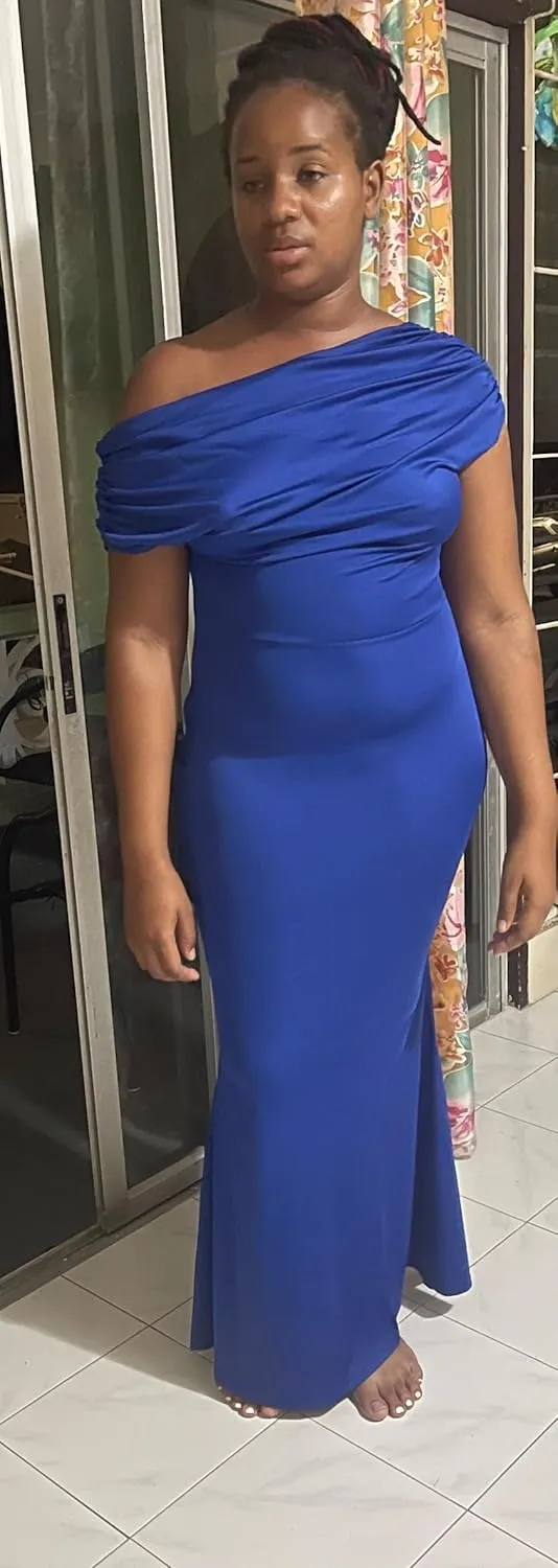Womens Bodycon Formal Maxi Dresses Elegant Sleeveles Evening Party Long Dress