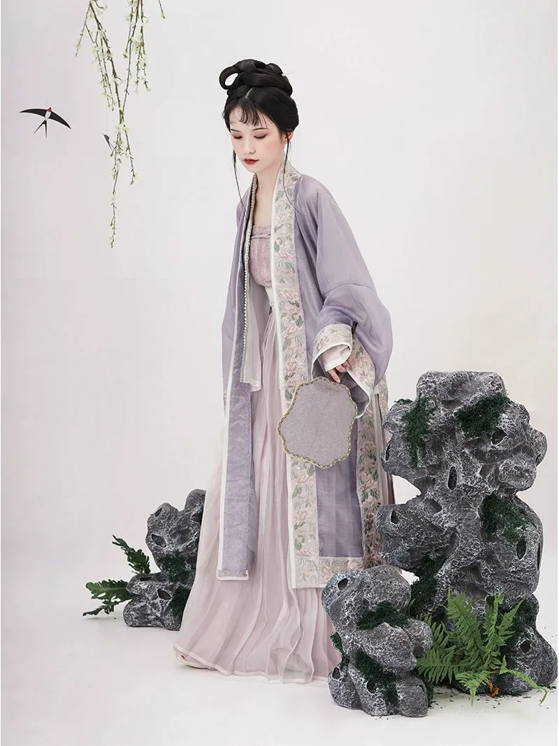 Xue Qing 雪青 Lilac Pearl Song Dynasty Ruqun